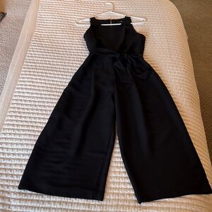 Banana Republic Black Sleeveless Jumpsuit
